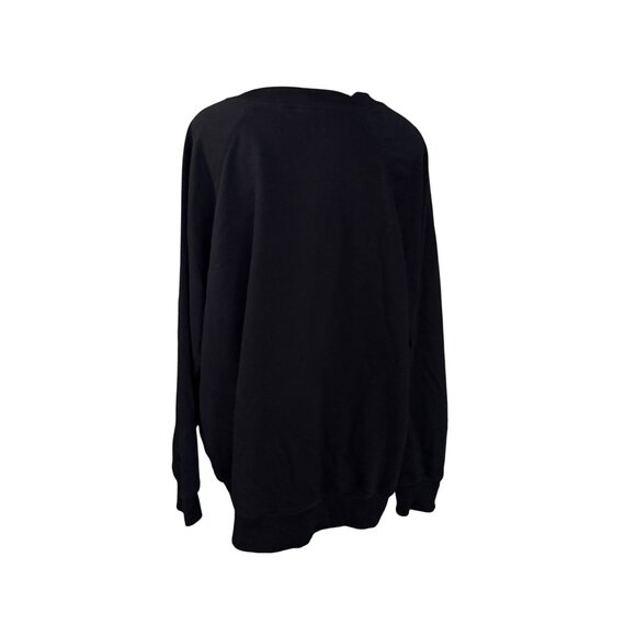 Free Spirit Graphic Sweatshirt XXL Old Navy Black Cotton Blend - Picture 3 of 4